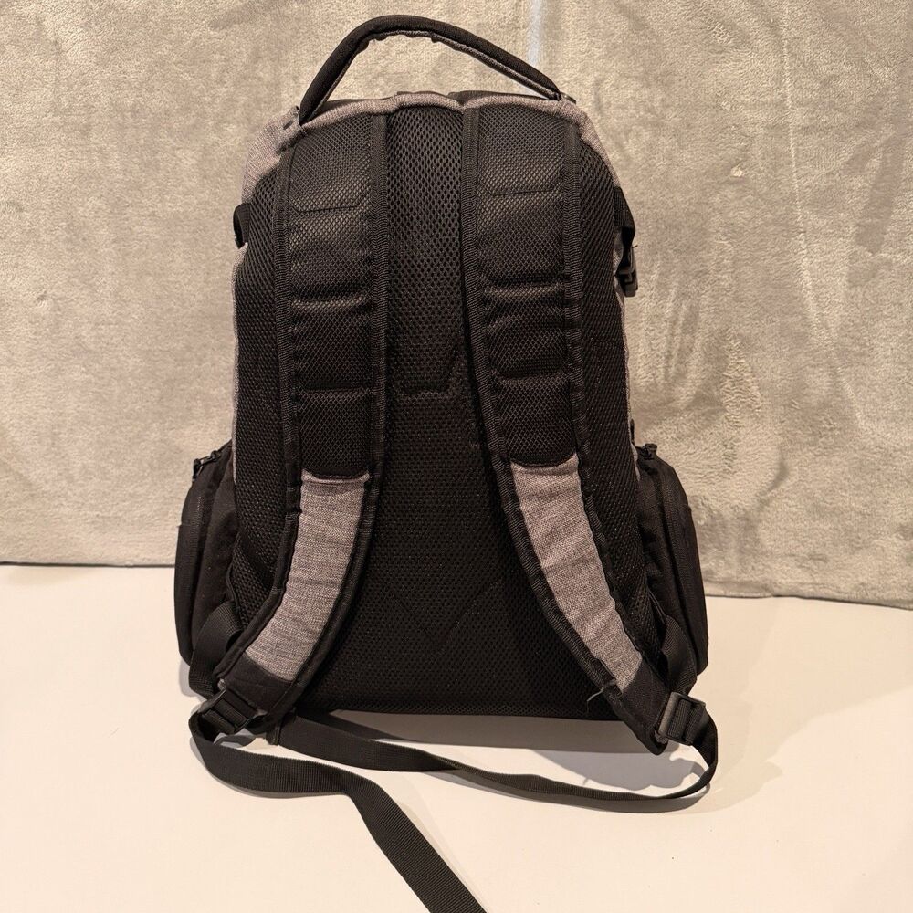 Batman Tactical Backpack Black Gray Laptop School Travel Bookbag DC Comics - Picture 6 of 10